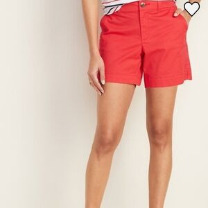 Old Navy Mid-rise Twill 5-inch Inseam Women's Shorts